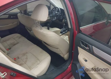 2015 Subaru Legacy 2.5I Premium из США, поврежденный, VIN 4S3BNAF66F3055684